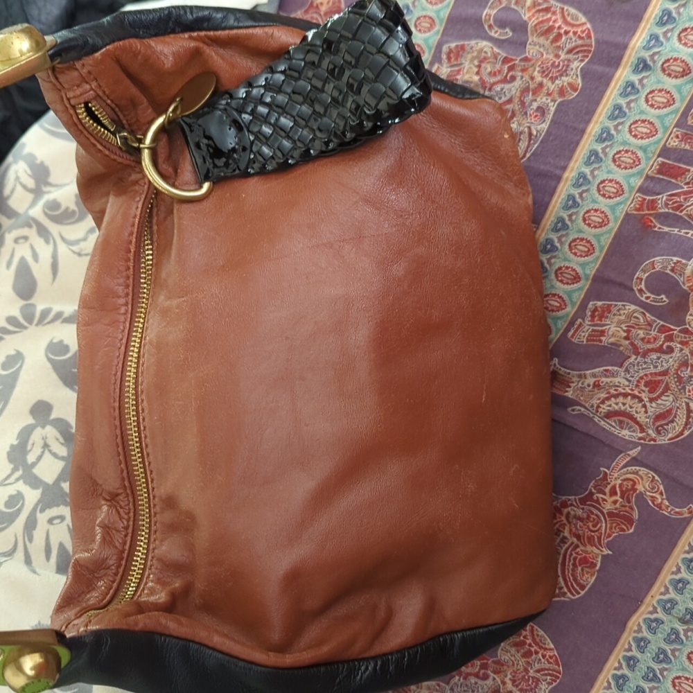 Jaeger Brown and Black Purse